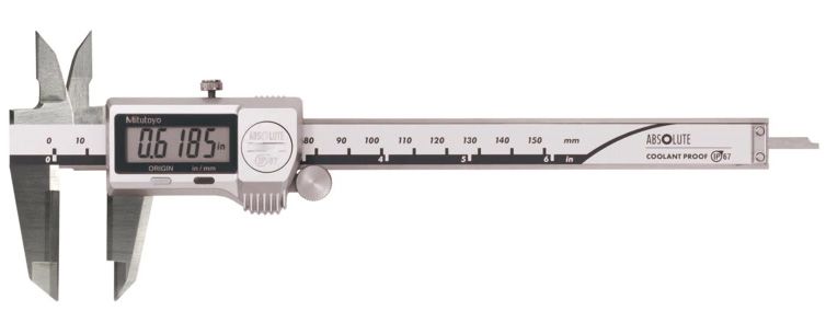 Mitutoyo ABSOLUTE Digimatic IP67 keményfém betétes digitális tolómérő, 0-8", 0.0005" (0.01 mm) (500-738-20) termék fő termékképe