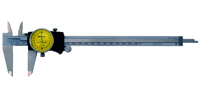 Mitutoyo Órás tolómérő, 0-200 mm, 0.02 mm, 2 mm/rev (505-731) termék fő termékképe