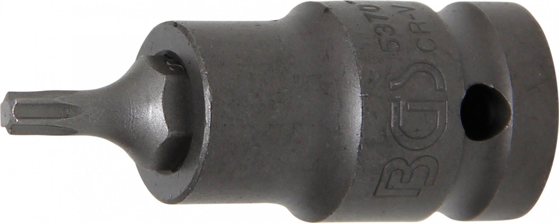 BGS Technic 9-5370 1/2"-os gépi dugókulcs fej, 6-szögű torx, T-25 termék fő termékképe