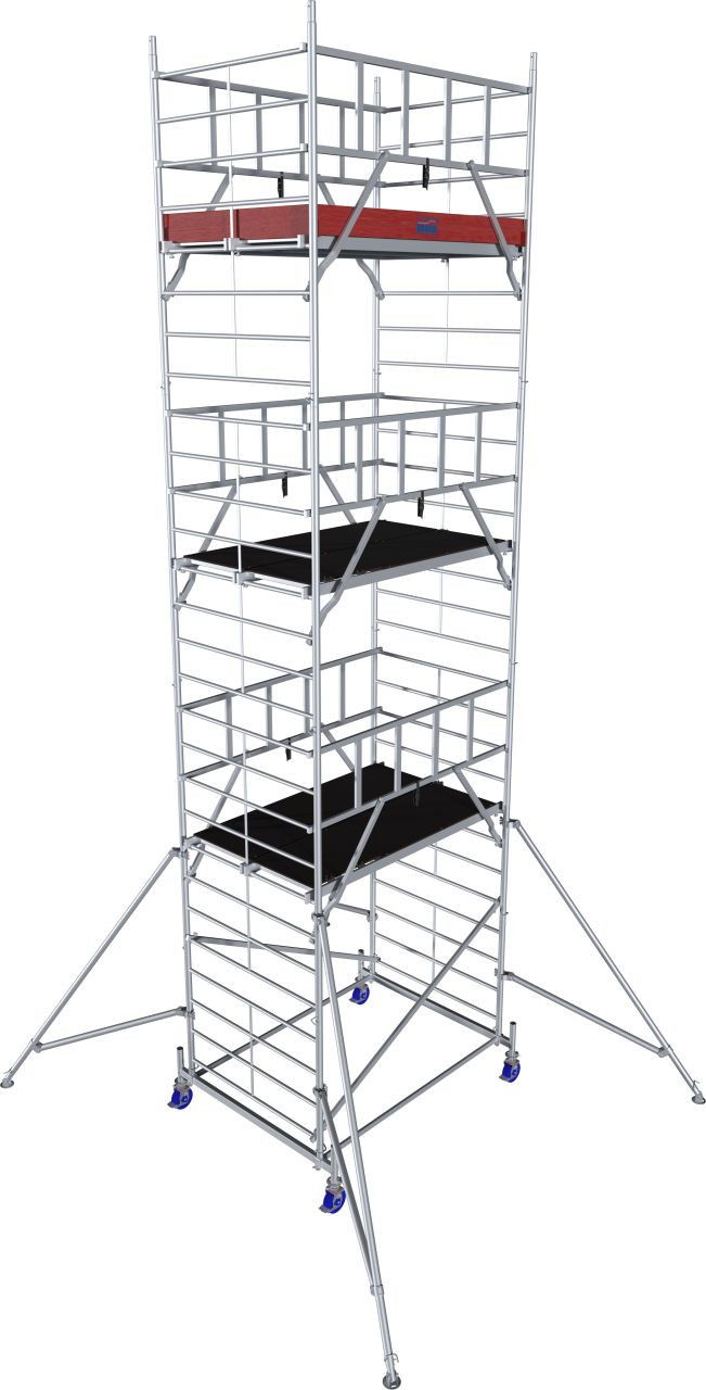 Krause ProTec XXL alumínium gurulóállvány, széles kivitel, munkamagasság: 8.3 m termék fő termékképe