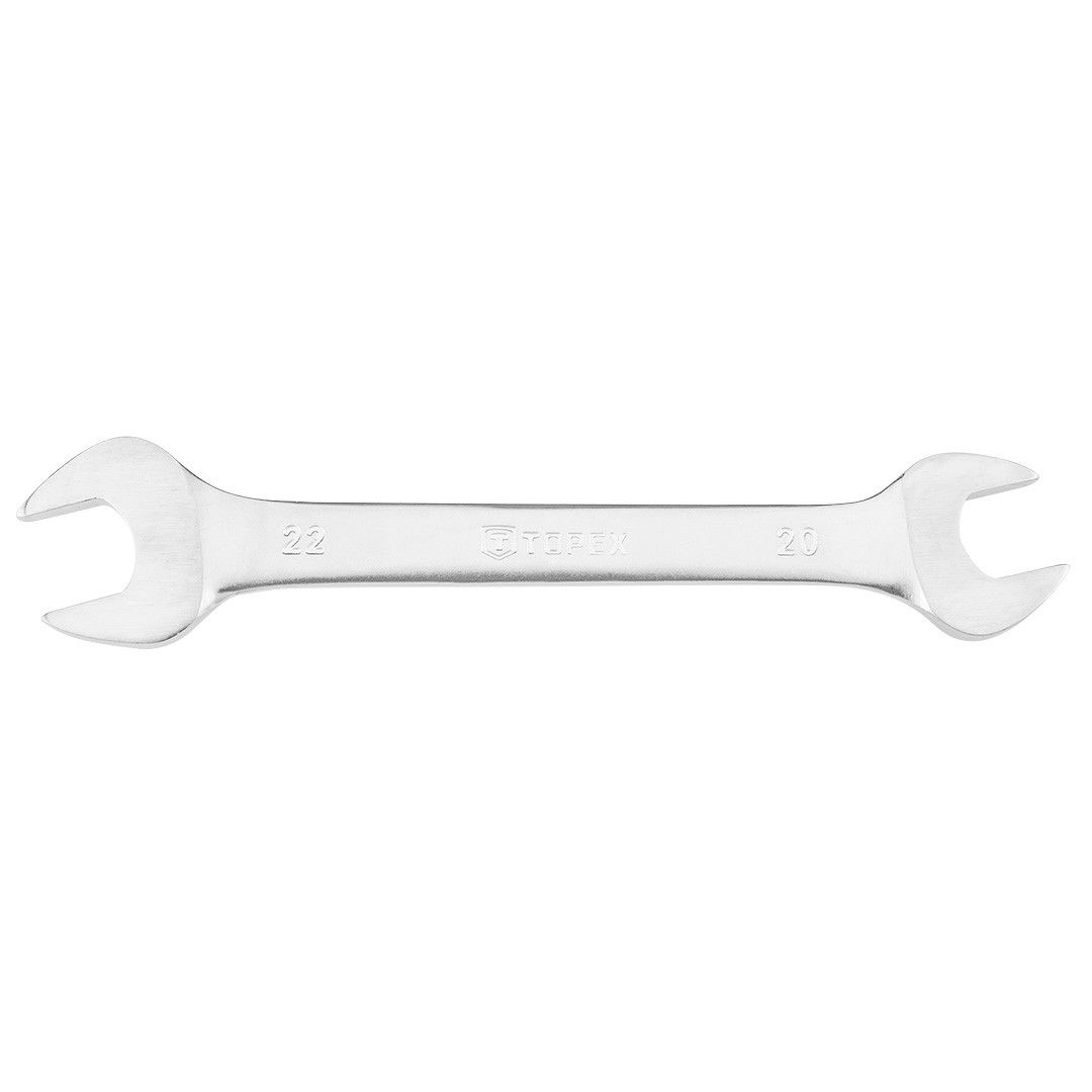 Topex 35D615 villáskulcs, CrV acél, ovális keresztmetszet, 20x22 mm termék fő termékképe