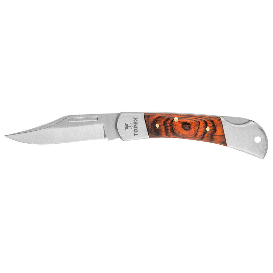 Topex 98Z017 összecsukható kés retesszel, 7.5 cm hosszú pengével termék fő termékképe