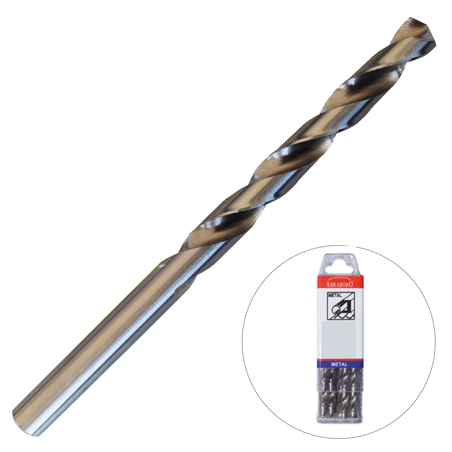 Abraboro 4.8 x 86 / 52 mm HSS-GS fémfúró X-Pack, 10 db/csomag termék fő termékképe