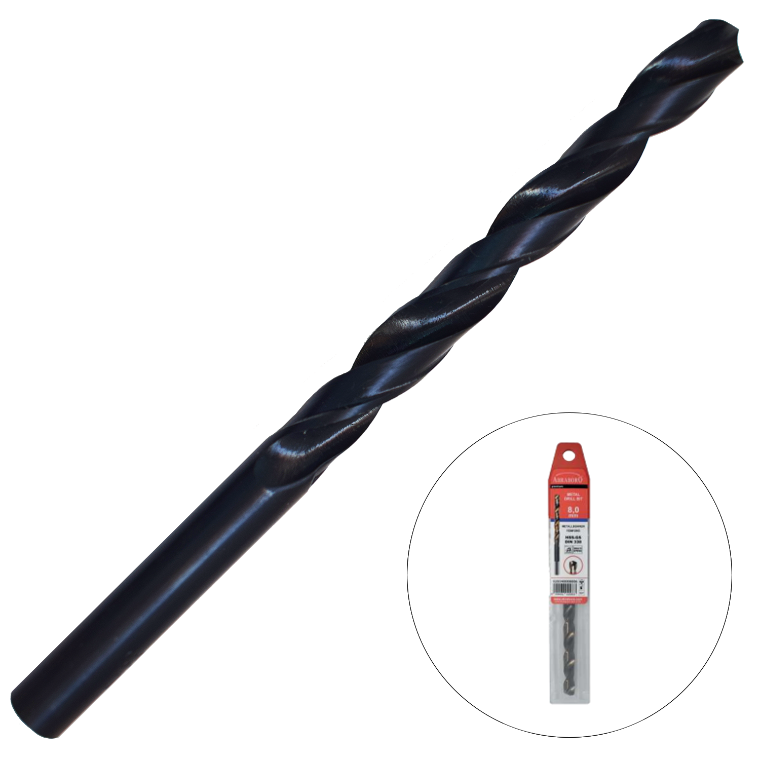 Abraboro 10 x 133 / 87 mm HSS-R fémfúró, EV-Pack termék fő termékképe