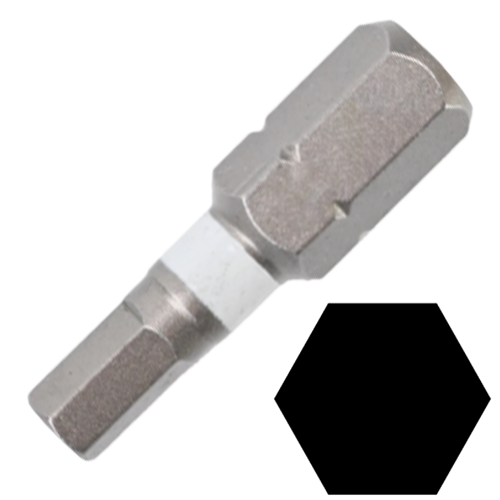 Abraboro 4 x 25 mm hatszög (imbusz) bit, 2 db/csomag termék fő termékképe