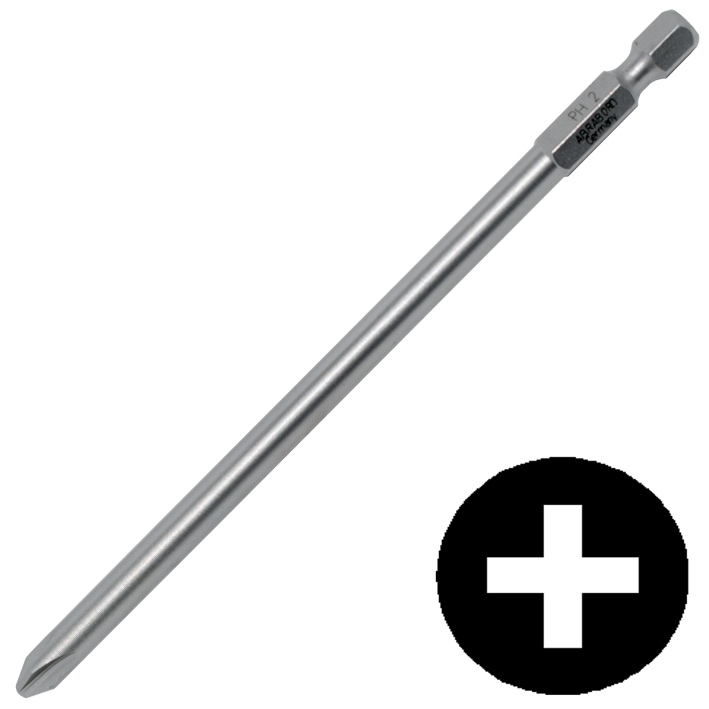 Abraboro PH 3 x 127 mm Phillips SUPRA bit, 3 db/csomag termék fő termékképe