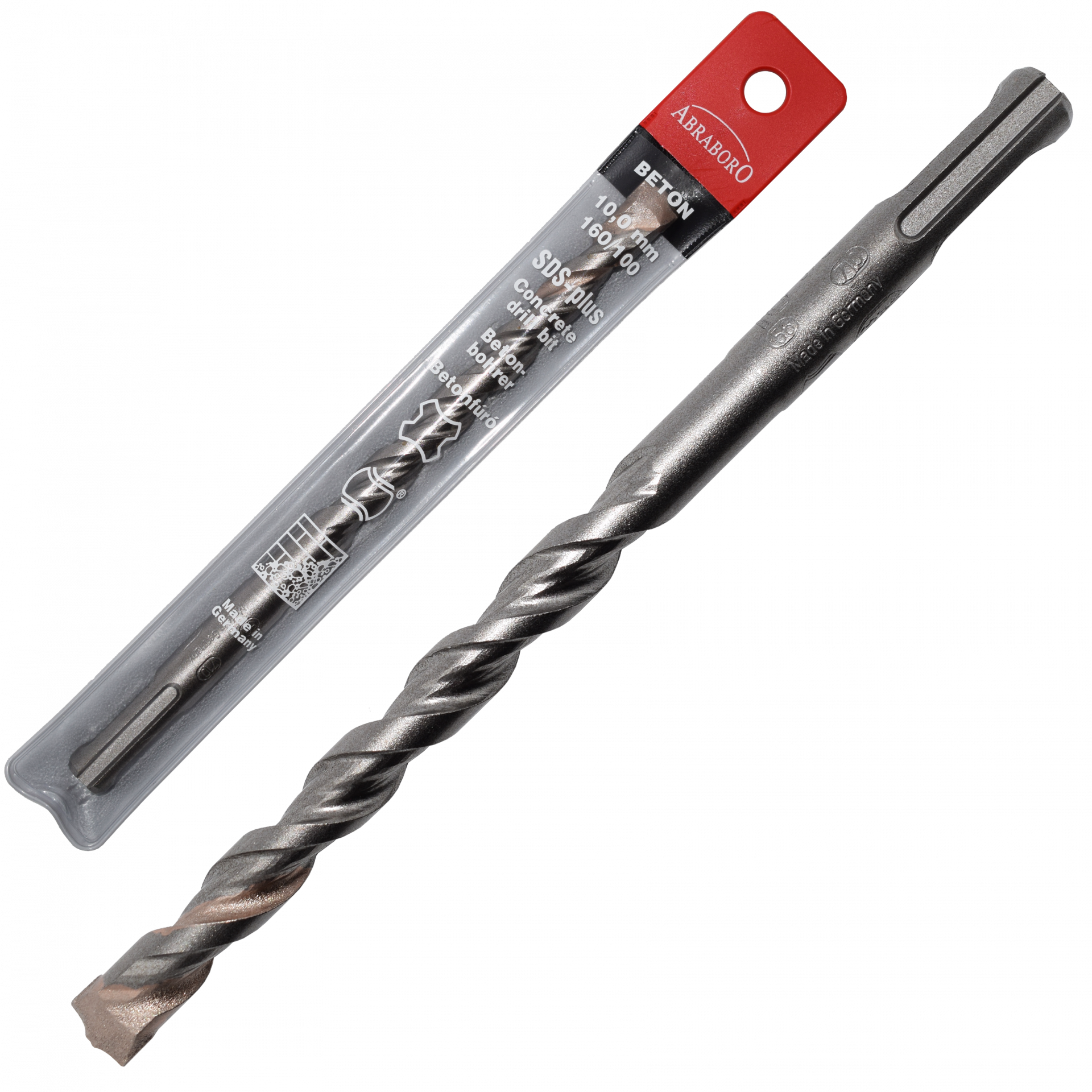 Abraboro 8 x 600 / 550 mm SDS-plus TWIXX betonfúró műanyag tasakban termék fő termékképe