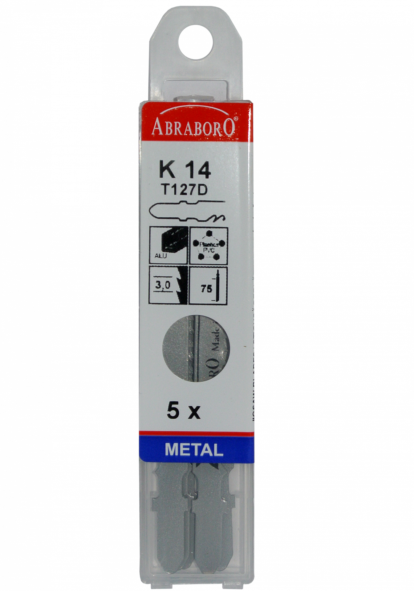 Abraboro HC 101D (HC 14) szúrófűrészlap Bosch befogással, 5 db/csomag termék fő termékképe