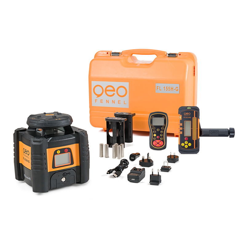 geo-FENNEL FL 155H-G két tengelyen dönthető horizontális automata forgólézer FR60-MM termék fő termékképe