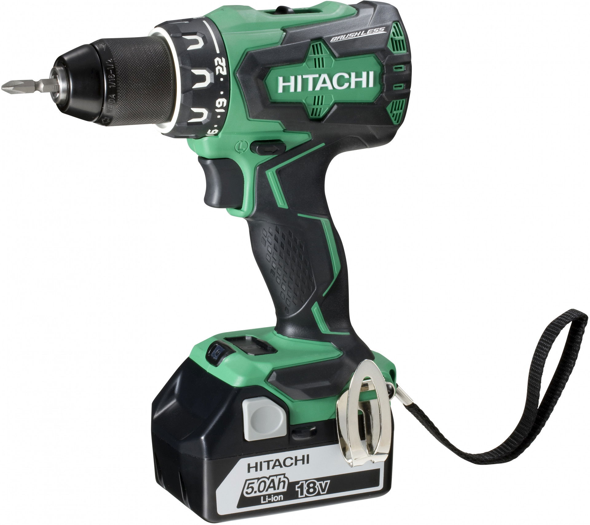 HiKoki DS18DBSL Akkus fúró- csavarozó 2X5Ah akkuval+ koffer termék fő termékképe