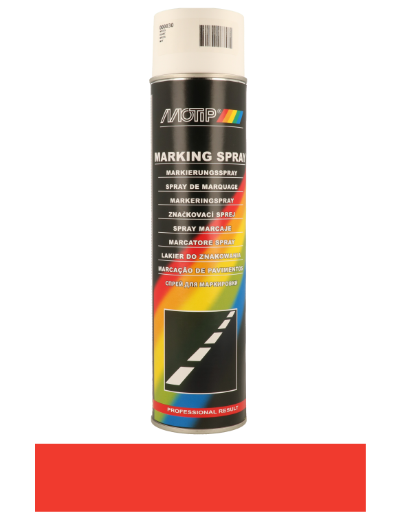 Motip Jelölő festék spray, piros, 600 ml termék fő termékképe