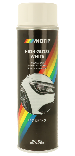 Motip RALLY festék spray, matt fehér, 500 ml termék fő termékképe