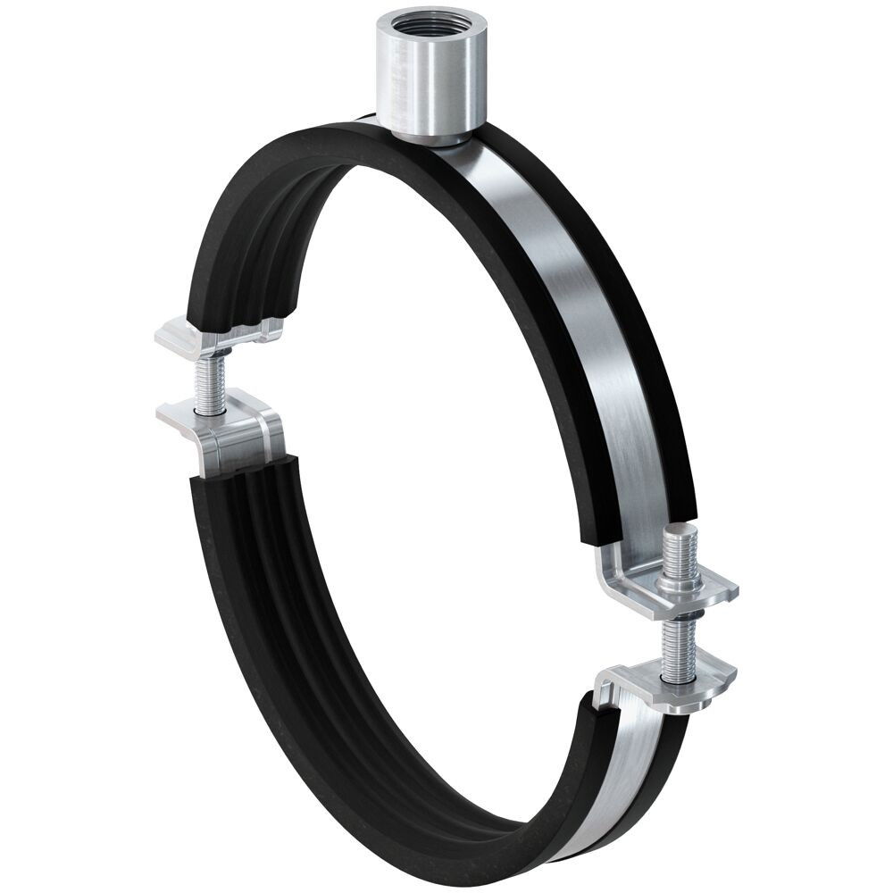 Fischer FRSM 160 mm masszív kétrészes gumibetétes bilincs, 8 db/csomag termék fő termékképe
